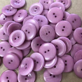Corozo (Tagua) Buttons 4 sizes & 8 colours - Pink, 22mm