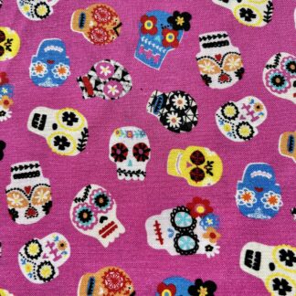 Bright Day of the Dead Skulls