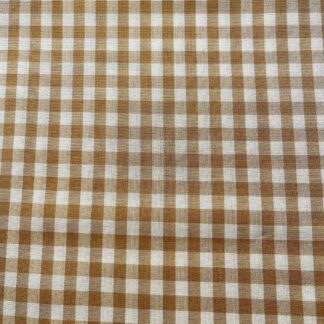 5mm check Gingham Mustard
