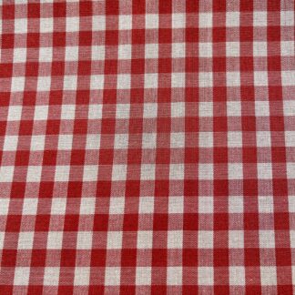 5mm check Gingham Orange