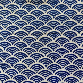 Japanese Scallop Navy Blue