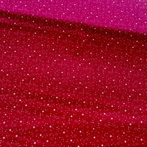 Red Stars fabric