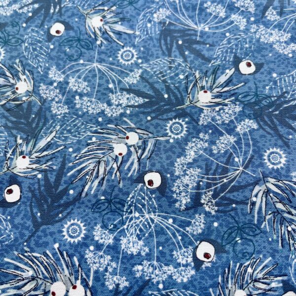 Winter bramble fabric