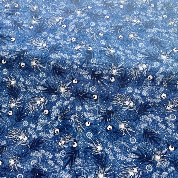 Winter bramble fabric
