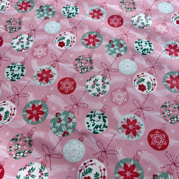 Pretty baubles fabric