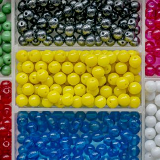 6mm glass beads