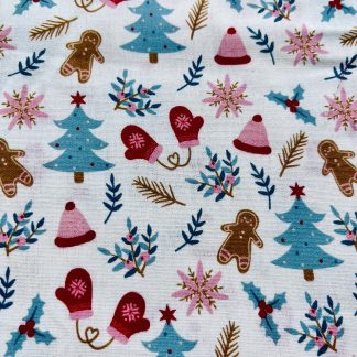 Trees Gloves Tiny Christmas