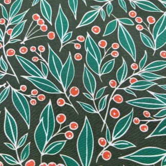 Green Holly Leaves