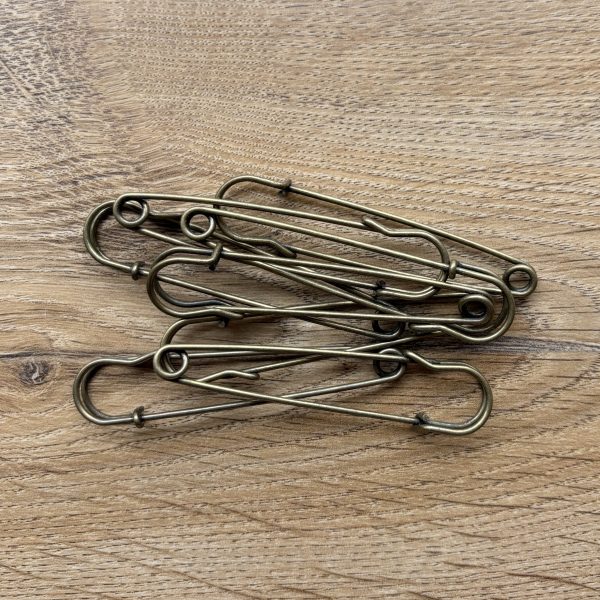 75mm Kilt Pin Bronze