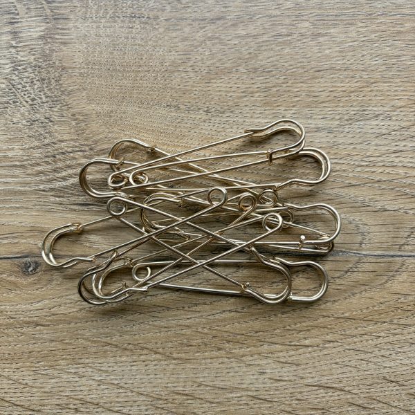 75mm Kilt Pin Gold
