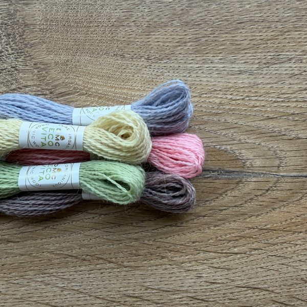 DMC Eco Vita Organic Wool Thread Spring Bundle