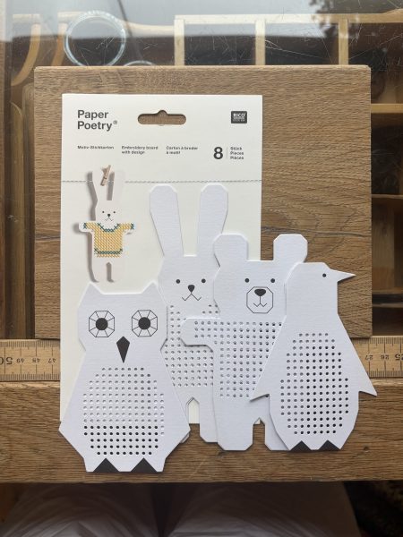 Animal Shape, Rabbit & Co. Embroidery Boards