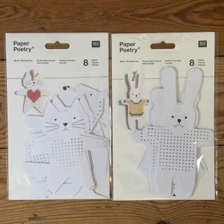 Animal Shape Embroidery Boards