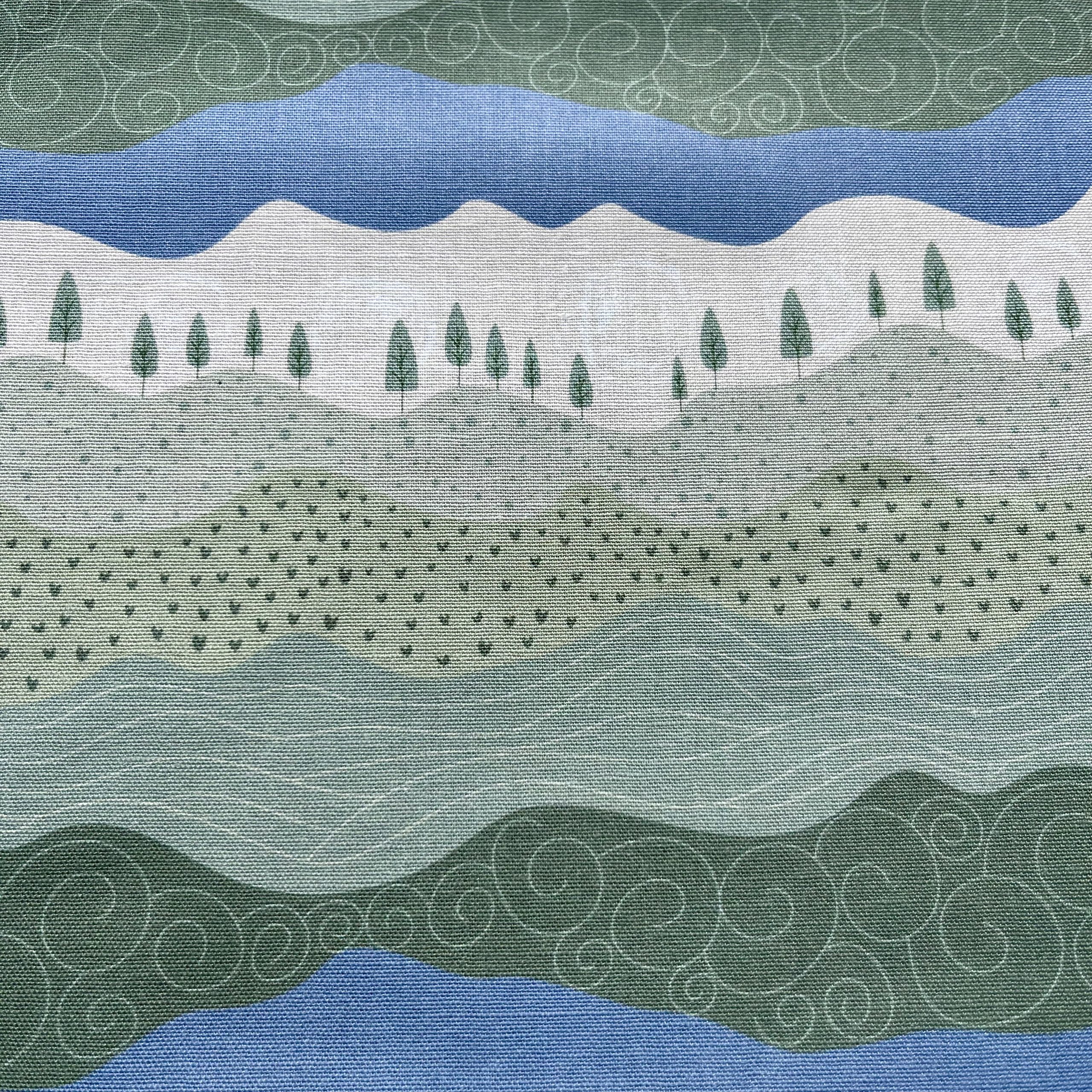Country view fabric
