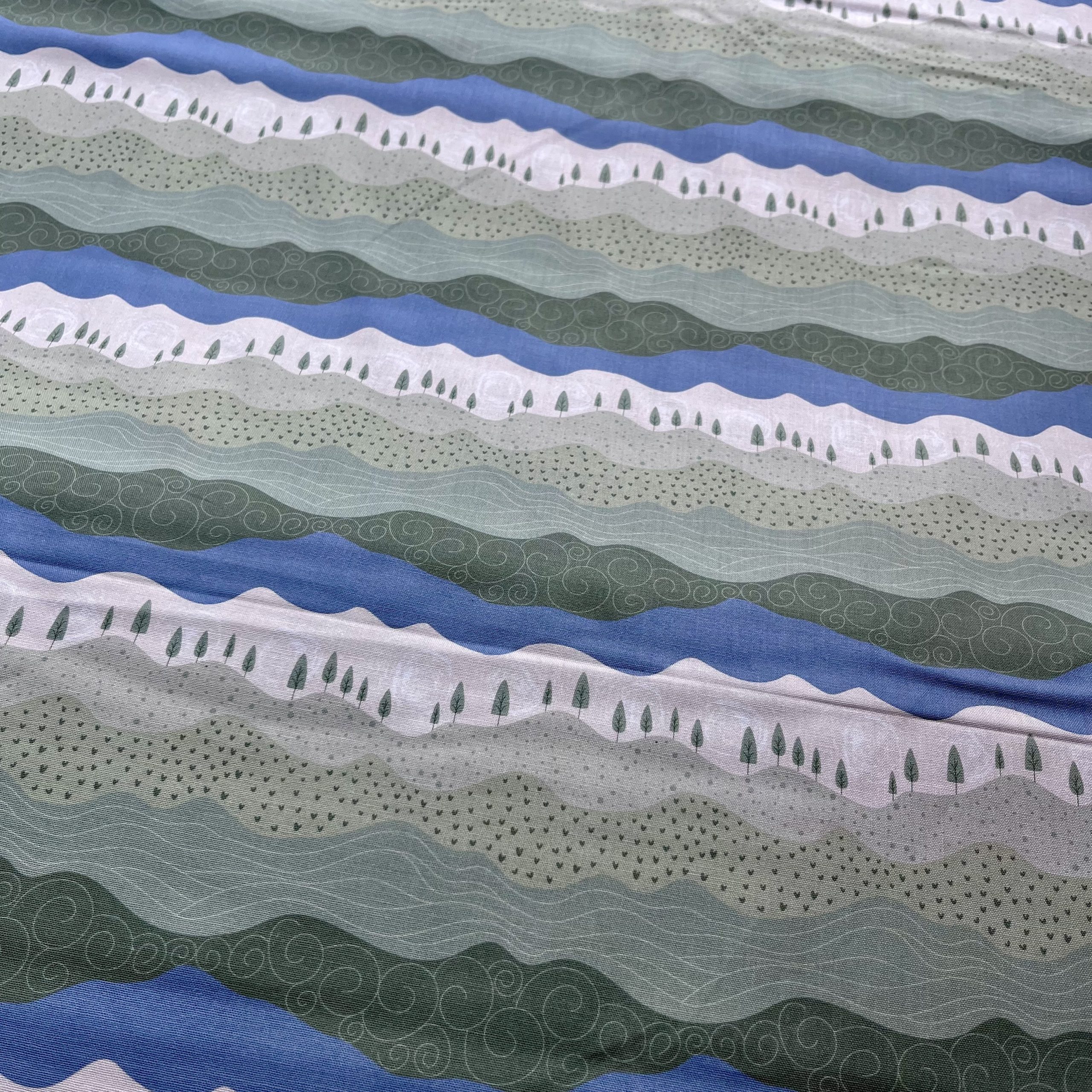 Country view fabric