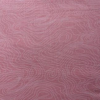 Contour map fabric